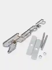 Белый металлическое украшение для авто