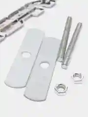 Белый металлическое украшение для авто