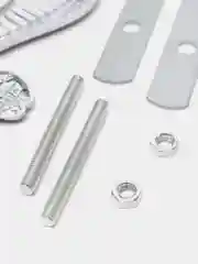 Серый металлическое украшение для авто