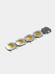 20 штук Кнопка тактовая 5*5*0.8 SMD IT-1187N мембранная