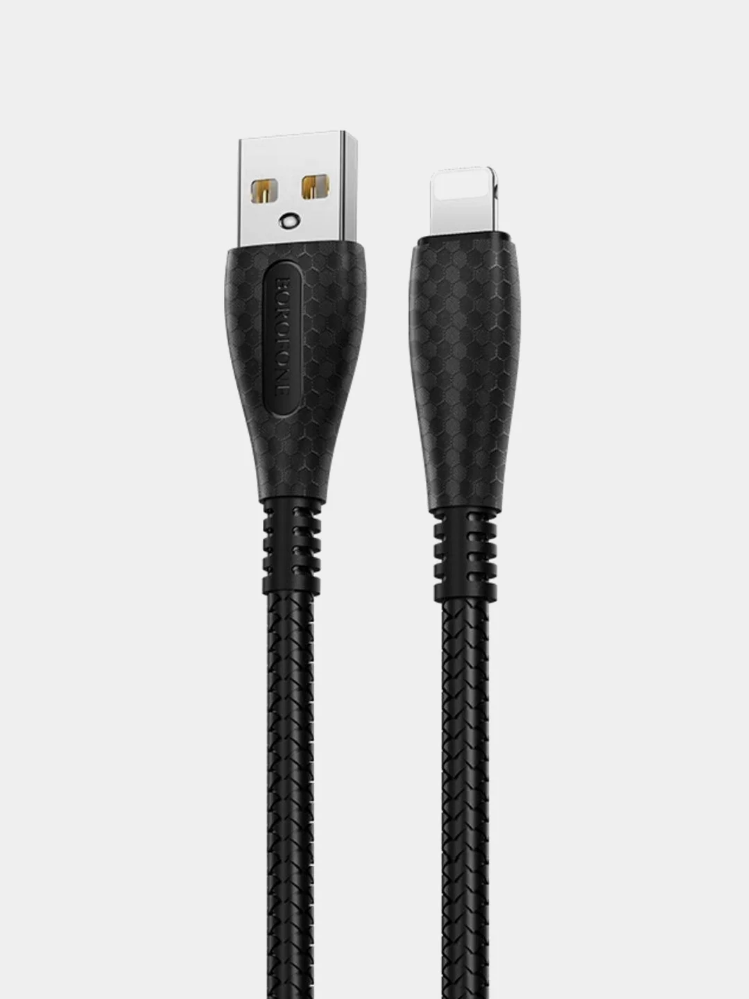 Кабель USB BOROFONE BX38 для зарядки и синхронизации 1м., 2.4А/3A для Type-C , Lightning