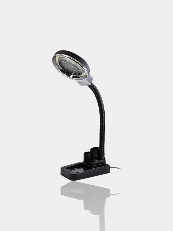 Лампа с лупой и подсветкой 138A LED