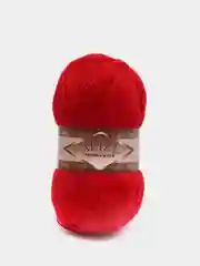 Красный пряжа Alize Angors Gold Simli (Ализе Ангора Голд Симли)
