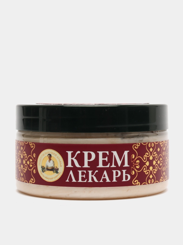 Рецепты бабушки Агафьи Крем лекарь для лица и тела восстанавливающий 100 мл