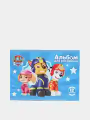 Альбом для рисования А5, 12 листов на скрепке Paw Patrol (vvv)