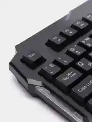 Клавиатура игровая Smartbuy RUSH 308G-K проводная с подсветкой