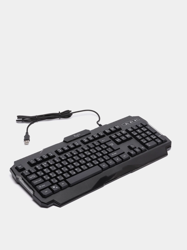 Клавиатура игровая Smartbuy RUSH 308G-K проводная с подсветкой