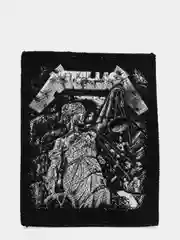 Нашивка с принтом "Металлика" Metallica