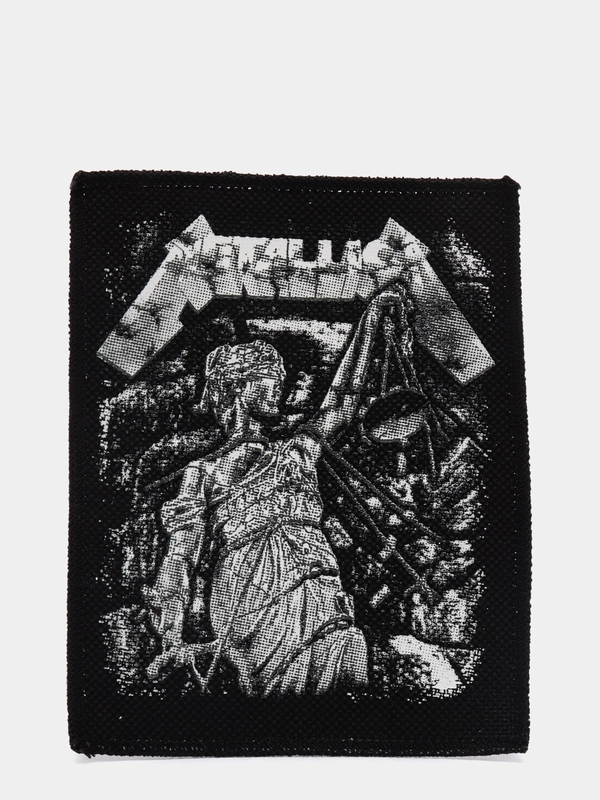 Нашивка с принтом "Металлика" Metallica
