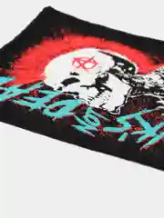 Нашивка с принтом "Punks not dead"