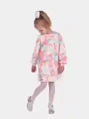 Розовый платье для девочки с длинным рукавом. Нарядное платье. Платье на праздник