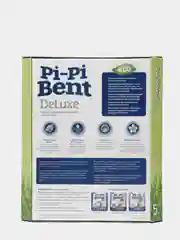 Наполнитель комкующийся Pi-Pi Bent DeLuxe "Свежая трава" для кошачьего туалета, 5 кг