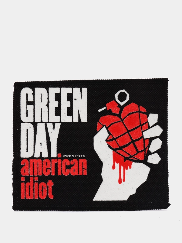 Нашивка с принтом "Green Day"