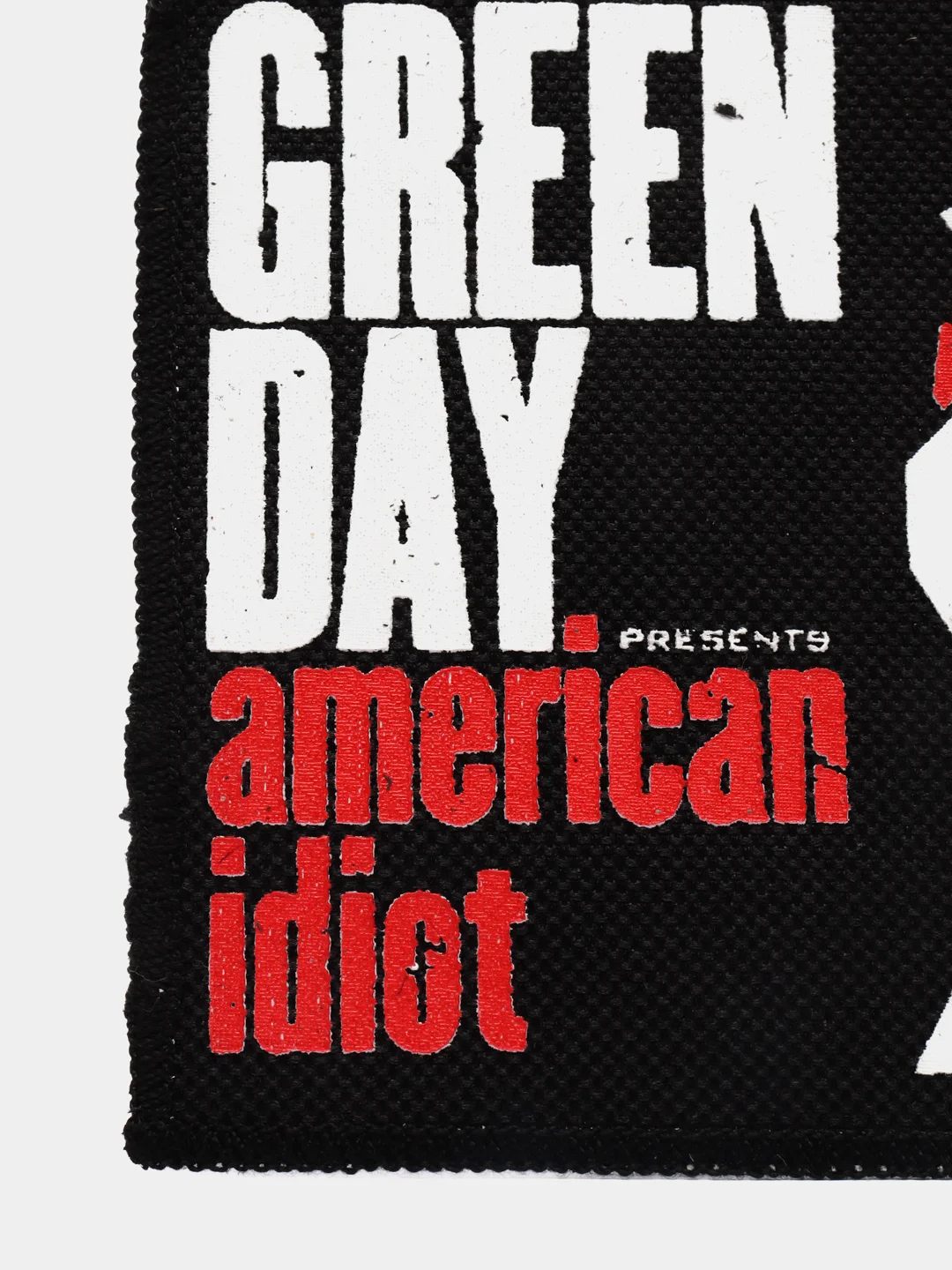Нашивка с принтом "Green Day"