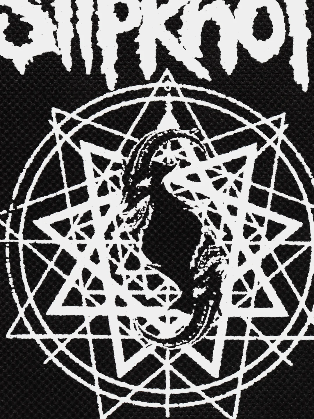 Нашивка с принтом "Slipknot"