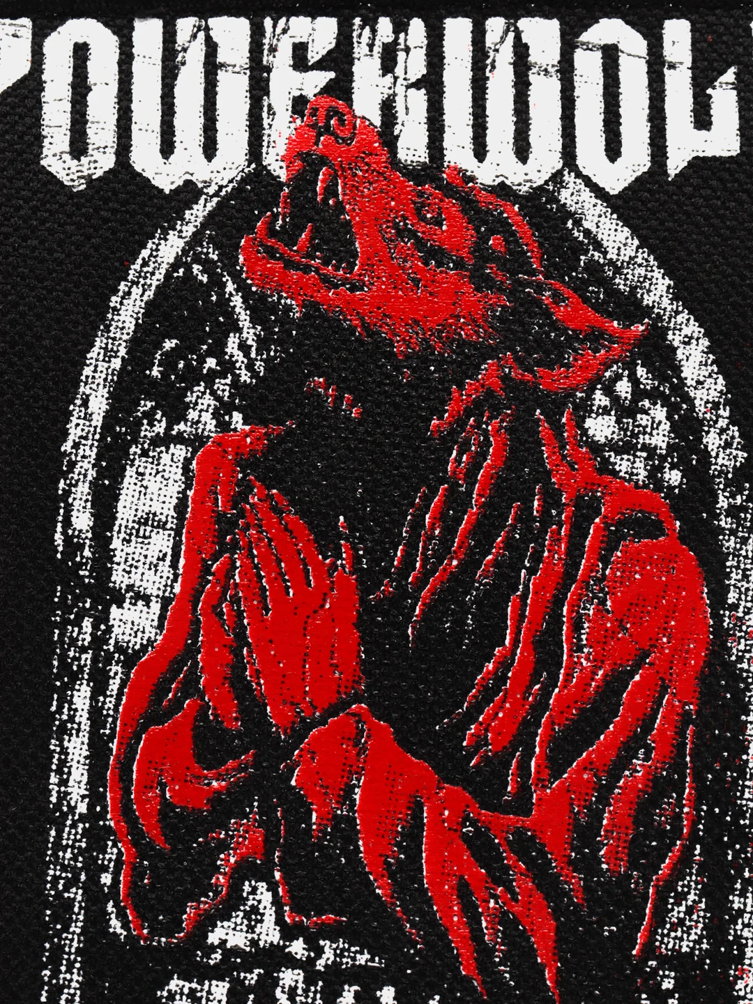 Нашивка с принтом "Powerwolf"