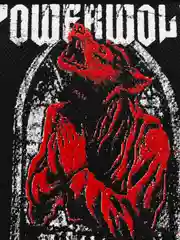 Нашивка с принтом "Powerwolf"