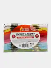 Набор ниток для вышивания, мулине, разные цвета, 25 цветов по 10 м, 662792