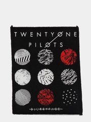 Нашивка с принтом "Twenty One Pilots"
