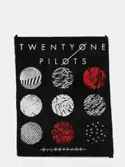 Нашивка с принтом "Twenty One Pilots"