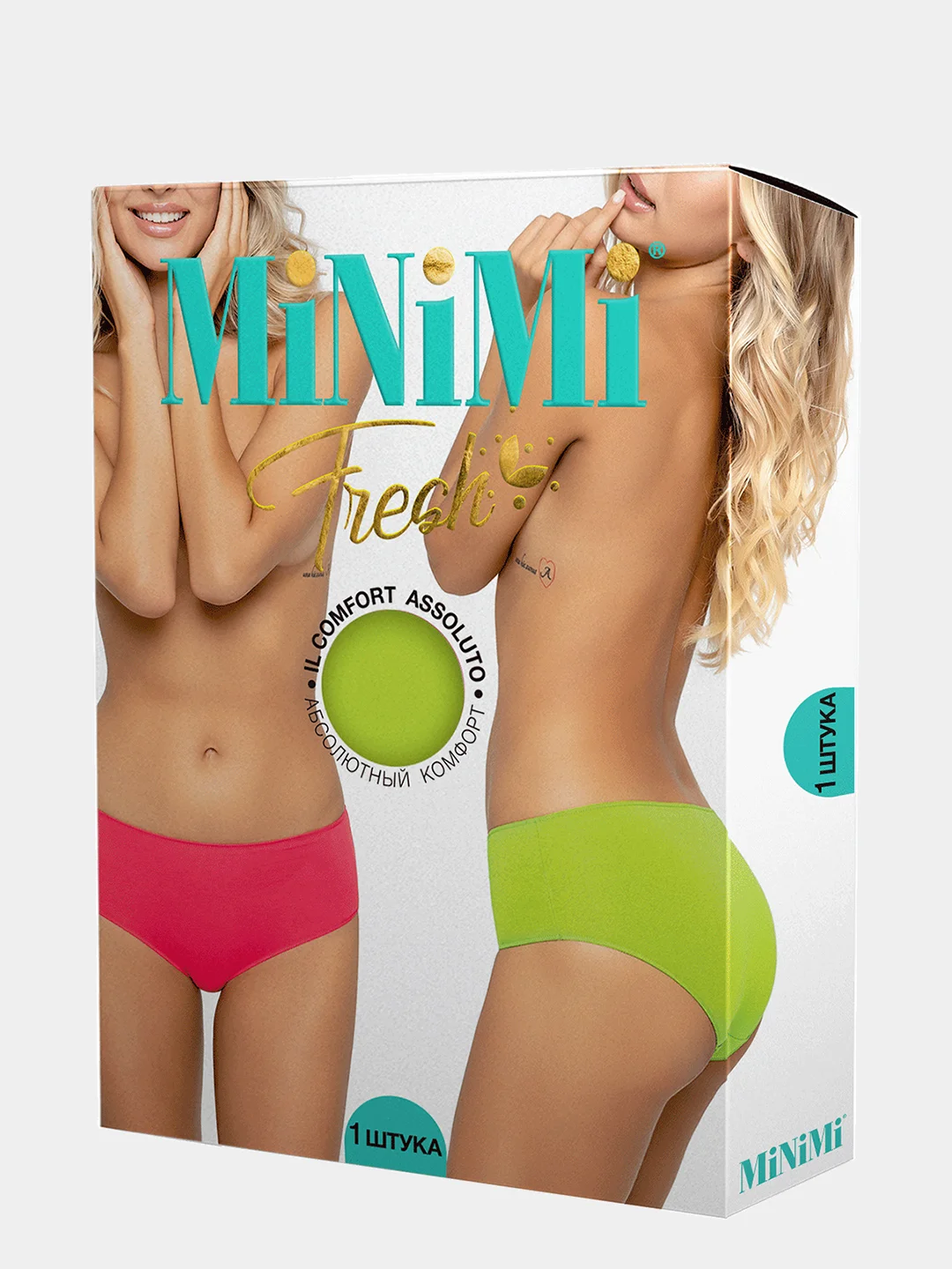 Трусы женские MiNiMi, slip тонкие края