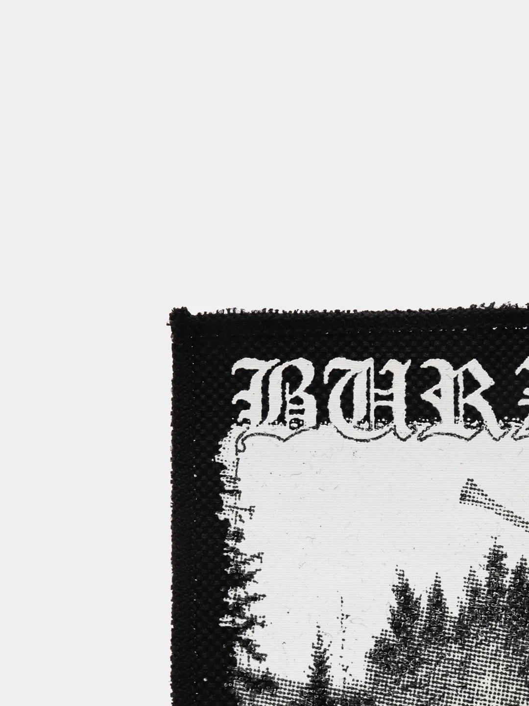 Нашивка печать "Burzum"