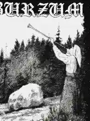 Нашивка печать "Burzum"