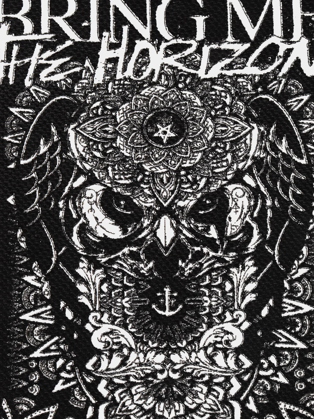 Нашивка с принтом "Bring Me the Horizon"