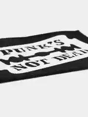 Нашивка печать "Punks not dead"
