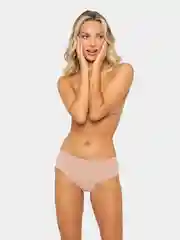 Бежевый трусы женские MiNiMi, slip тонкие края