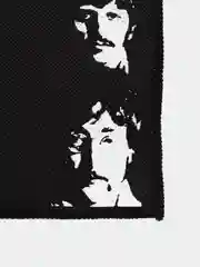 Нашивка с принтом "The Beatles"