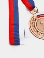 Медный медаль, диаметр 5 см