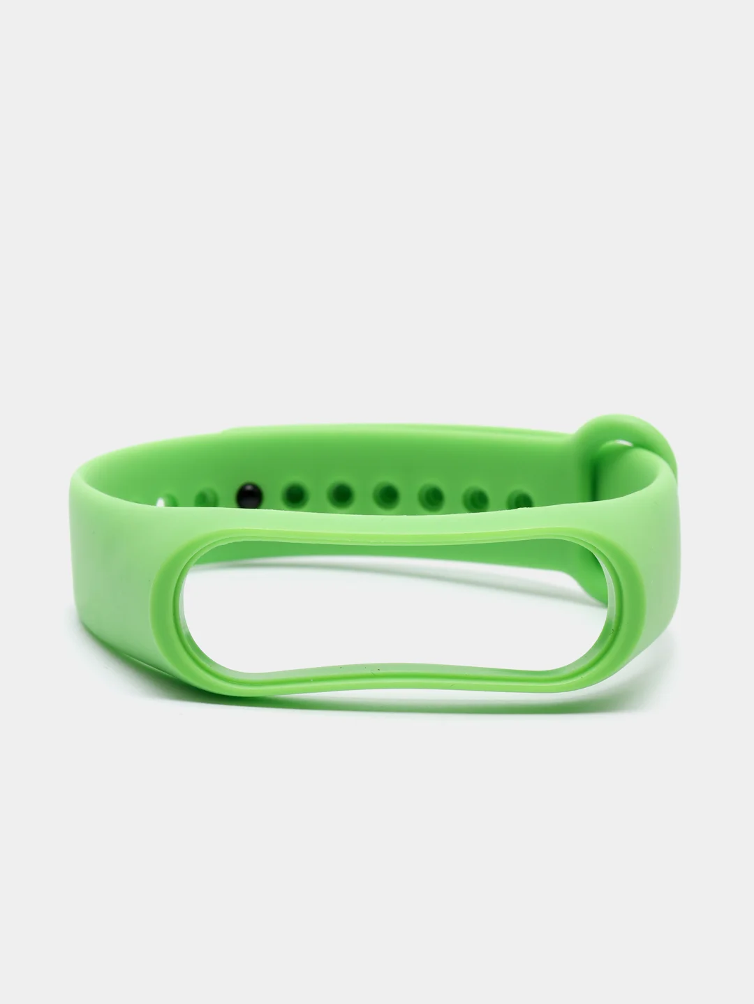 Зеленый силиконовый ремешок для Xiaomi Mi Band 3, Mi Band 4, Сяоми Ми бэнд 3,4