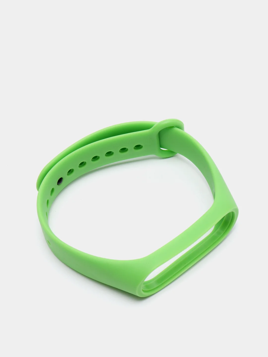 Зеленый силиконовый ремешок для Xiaomi Mi Band 3, Mi Band 4, Сяоми Ми бэнд 3,4