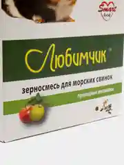 Корм для морских свинок Любимчик Фрукты/природные витамины, рациональное питание, 400 гр