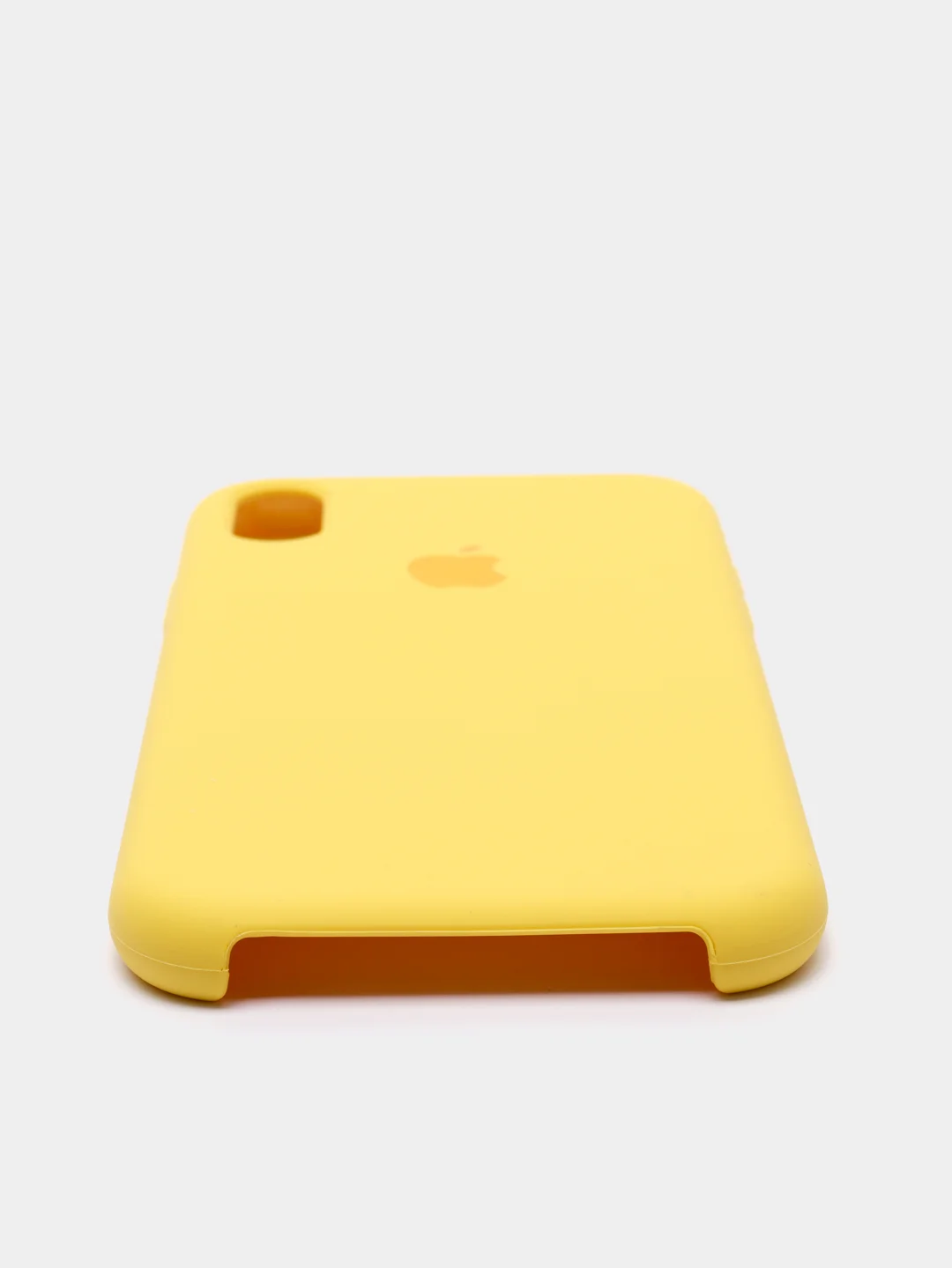 Желтый чехол Apple iPhone XR силиконовый, Silicone Case