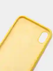 Желтый чехол Apple iPhone XR силиконовый, Silicone Case