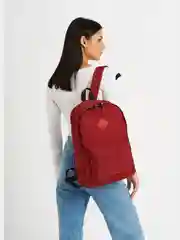 Бордовый рюкзак повседневный