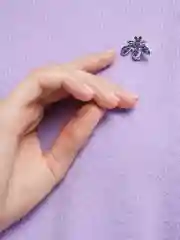 Синий модная женская брошь
