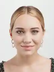 Желтый серьги висячие, с камнями, 3 цвета