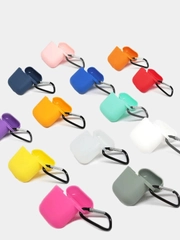 Чехол для AirPods 1/2 с карабином