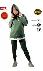 Спортивный костюм с термонанесением костюм женский с капюшоном на каждый день худи и брюки