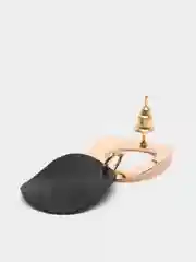 Черный серьги женские