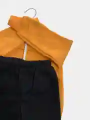 Желтый утепленный костюм