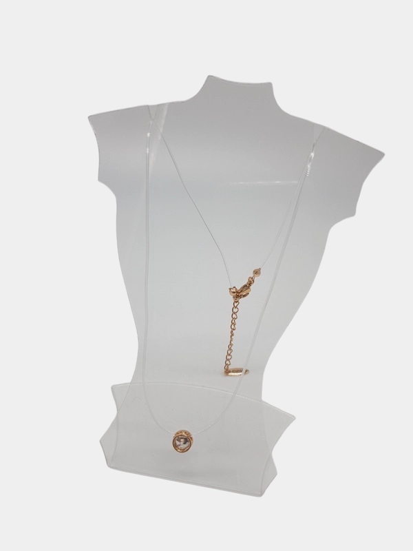 Циркон на силиконовой леске, Xuping Jewelry, микродермал, циркон на шею