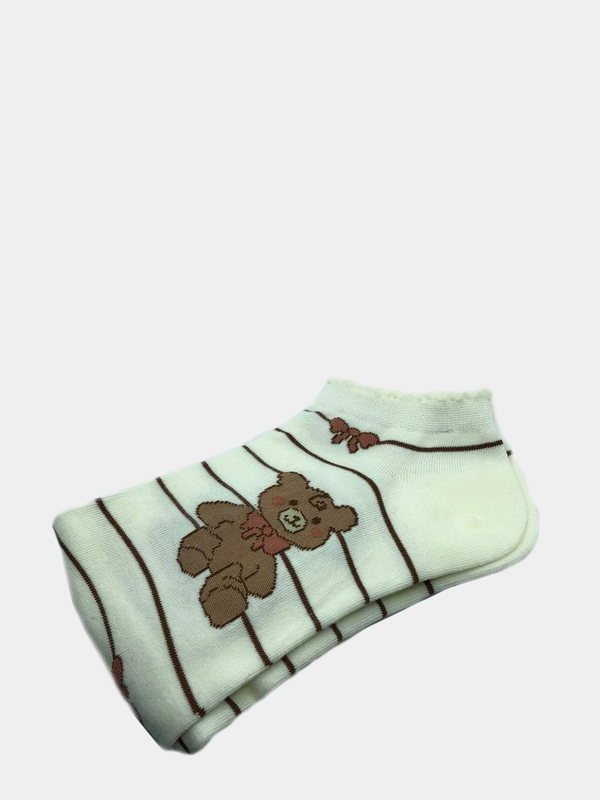 Носки женские короткие с рисунком