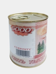 Копилка для денег, монет и купюр "Пять тысяч рублей"
