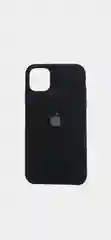 Черный чехол Silicone Case для iPhone 11
