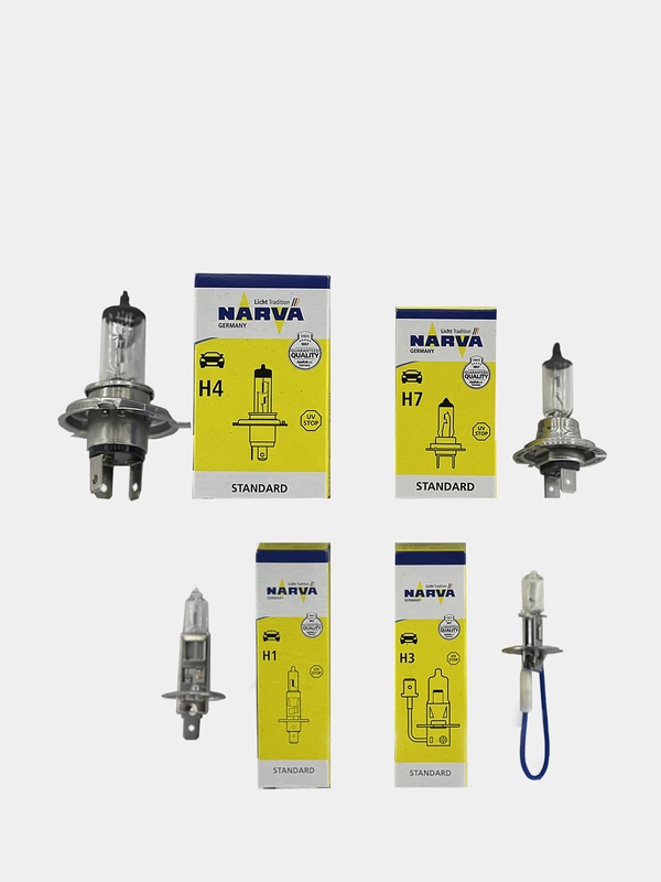 Лампа автомобильная NARVA H7 / H4 / H3 / H1