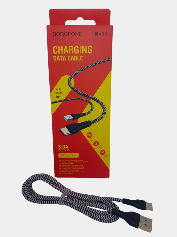 Кабель Borofone BX 39, Type-C, 3.0 A